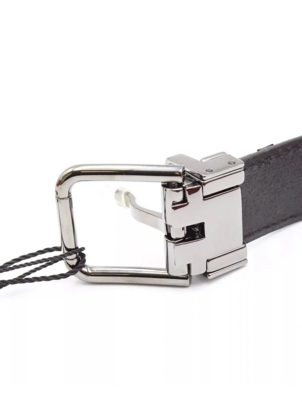 Dolce & Gabbana Men’s Chic Python Belt in Red with Gunmetal Hardware - Size 95